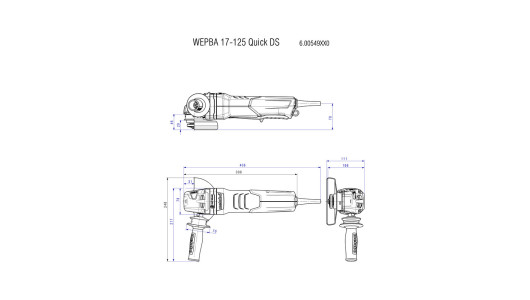 WEPBA 17-125 Quick DS * Angle grinder image