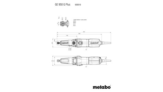 GE 950 G Plus Straight grinder image