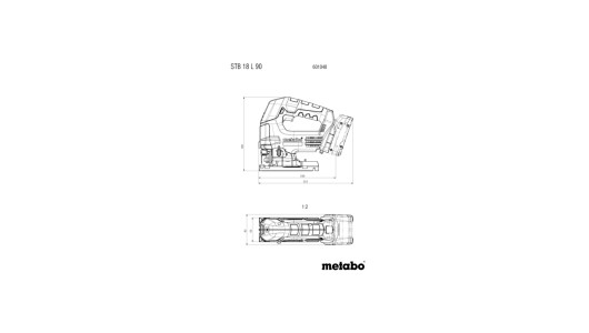 Прободен трион акумулаторен METABO STB 18 L 90 SOLO image