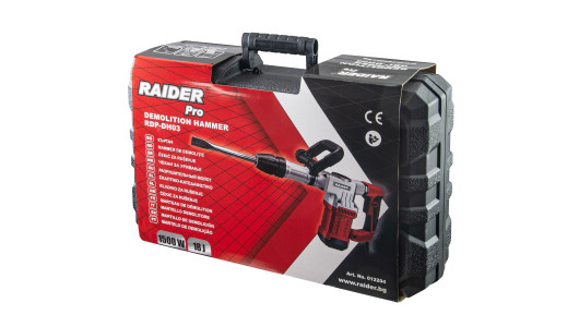 Къртач 1500W 7.5kg SDS-max 18J RAIDER PRO RDP-DH03 image