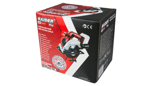 R20 Cordless Circular Saw Ø165x20mm LED Solo RDP-KCS20 image