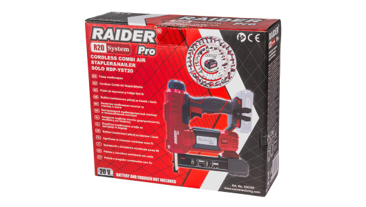 R20 Cordless Combi Stapler&Nailer Type 55&47 Solo RDP-YST20 image