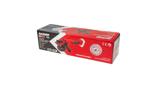 R20 Полирмашина безчеткова Dual Action &Oslash;125mm Solo RAIDER PRO RDP-JPC20 image
