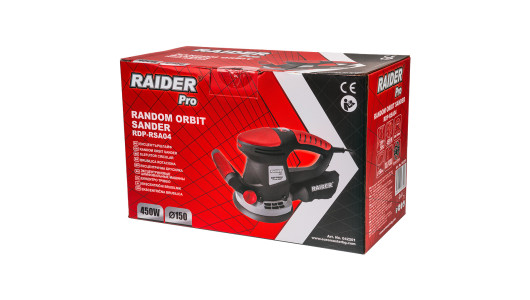 Ексцентършлайф 380W ø150mm рег. обор. RAIDER PRO RDP-RSA04 image