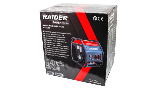 Генератор за ток бензинов 4.2kW инверторен RAIDER RD-GG20 image