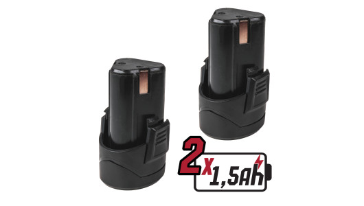 Set bormasina + surubelnita cu impact 12V 2x1.5Ah RD-CDIDL01 image