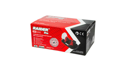 R20 Cordless Vacuum Suction Cup 140kg 300mm Solo RDP-CVSC20 image