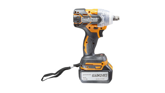Гайковерт безч. 2-ск. 320Nm 1/2" 18V 4Ah куфар BAUKRAFT BK-BCIW08 image