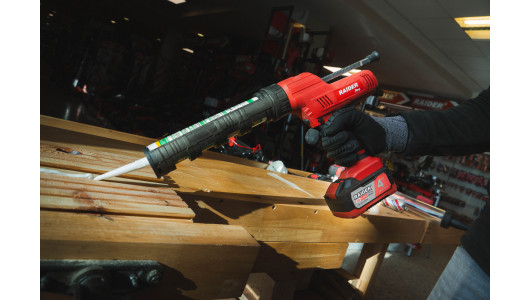 R20 Пистолет за силикон 310ml 3800N рег.обор. Solo RAIDER PRO RDP-JCG20 image