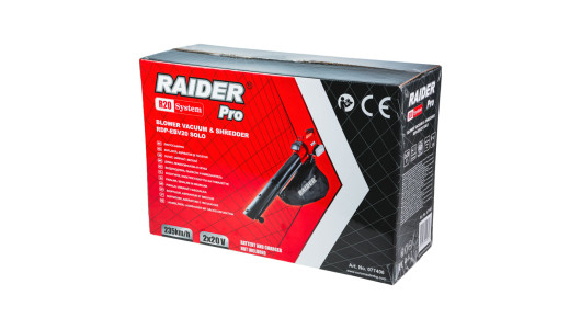 R20 Suflanta frunze cu tocator 40V 235km/h SOLO RDP-EBV20 image