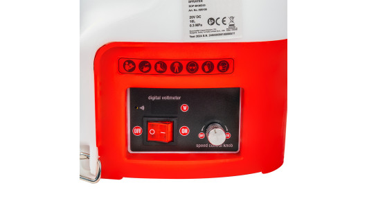 R20 Пръскачка 16L 3bar 2Ah RAIDER PRO RDP-BKMD20 image