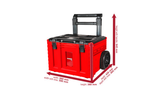 Troller scule cu maner telescopic IP65 RDP-MSS1 image