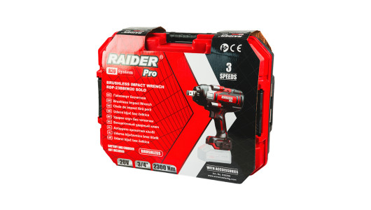 R20 Гайковерт безчетков 3/4" 2300Nm 3-ск. Solo RDP-23BBIW20 image