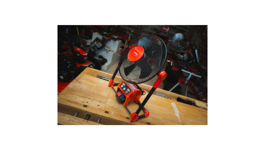 R20 Вентилатор акум. & 230V 300mm LED Solo RAIDER PRO RDP-SWF20 image