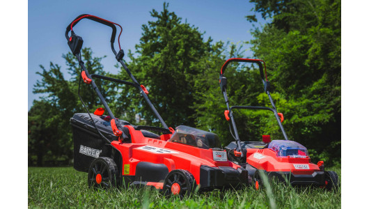 R20 Brushless Cordless Lawn Mower 37cm 35L Solo RDP-BCLM20 image