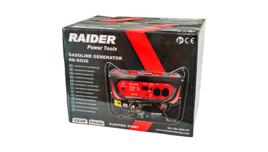 Gasoline Generator 2.8kW electric start RD-GG26 image