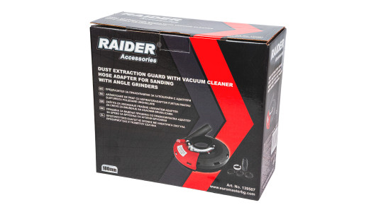 Предпазител за прахоулавяне за ъглошлайф 180mm с адаптери image
