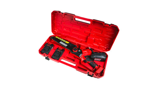 R20 Brushless Chain Saw 254mmSDS 1/4"1.1mm57 2x2AhRDP-RBCS20 image