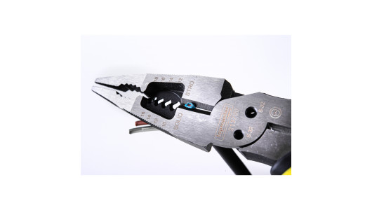Клещи островърхи мултифункционални 6 в 1 210 mm Topmaster Professional image
