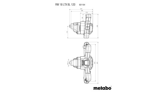 RW 18 LTX BL 120-2 Cordless stirrer image