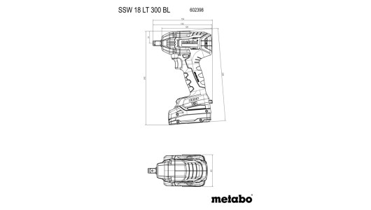 SSW 18 LT 300 BL Cordless impact wrench image