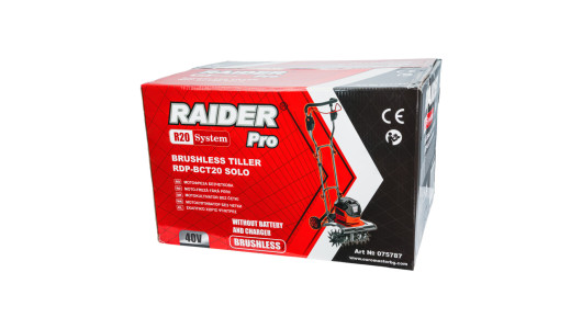 R20 Motocultor 40V cu roti BL RDP-BCT20 image