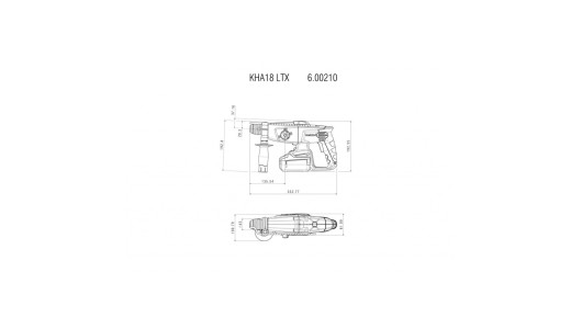Перфоратор акум. 18V 24mm METABO KHA 18 LTX Solo image