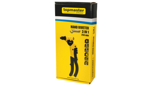 Нитачка 3в1 с въртяща глава трето поколение 255mm Topmaster Professional image