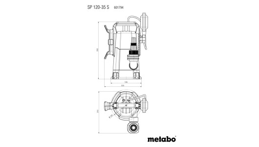 Pompă submersibilă pentru ape uzate SP 120-35 S image