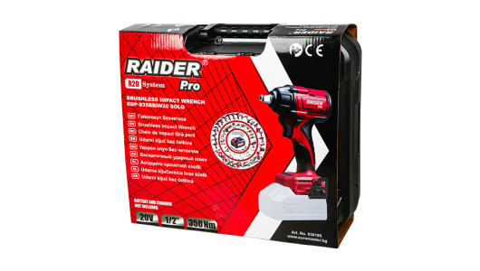R20 Гайковерт безчетков 1/2" 280Nm куфар Solo RDP-28BBIW20 image