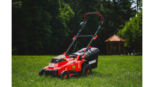 R20 Brushless Cordless Lawn Mower 37cm 35L Solo RDP-BCLM20 image