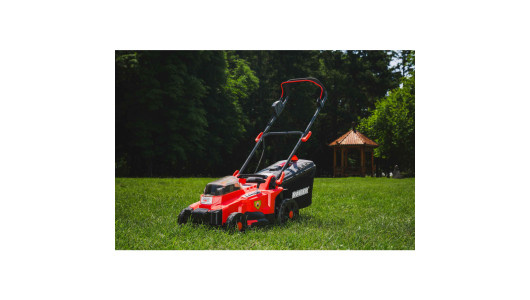R20 Brushless Cordless Lawn Mower 37cm 35L Solo RDP-BCLM20 image