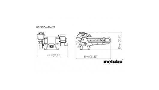 Polizor combo de banc BS 200 Plus image