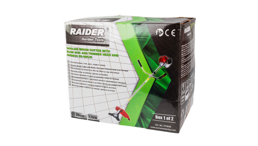 Gasoline Brush Cutter 4 accessories 1.5kW 28mm RD-GBC26 2K image