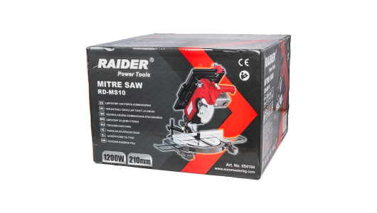 Циркуляр настолен ø210mm 1200W комбиниран RAIDER RD-MS10 image