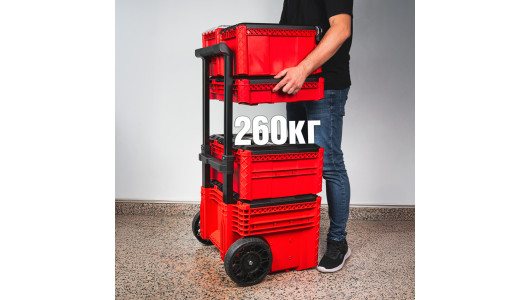 Modular Storage System 556x1120x424mm wheels IP65 RDP-MSS7 image