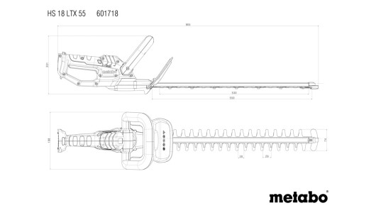 HS 18 LTX 55 * Cordless Hedge Trimmer image