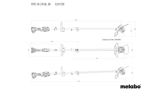 RTD 18 LTX BL 30 * Cordless string trimm image